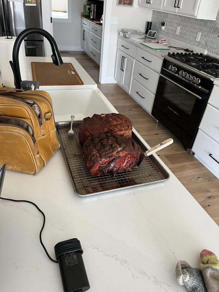 I’m doing a 32 hour cook - pork butts