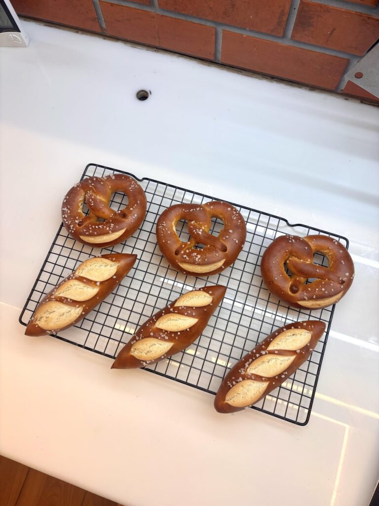 Baked some Pretzels today