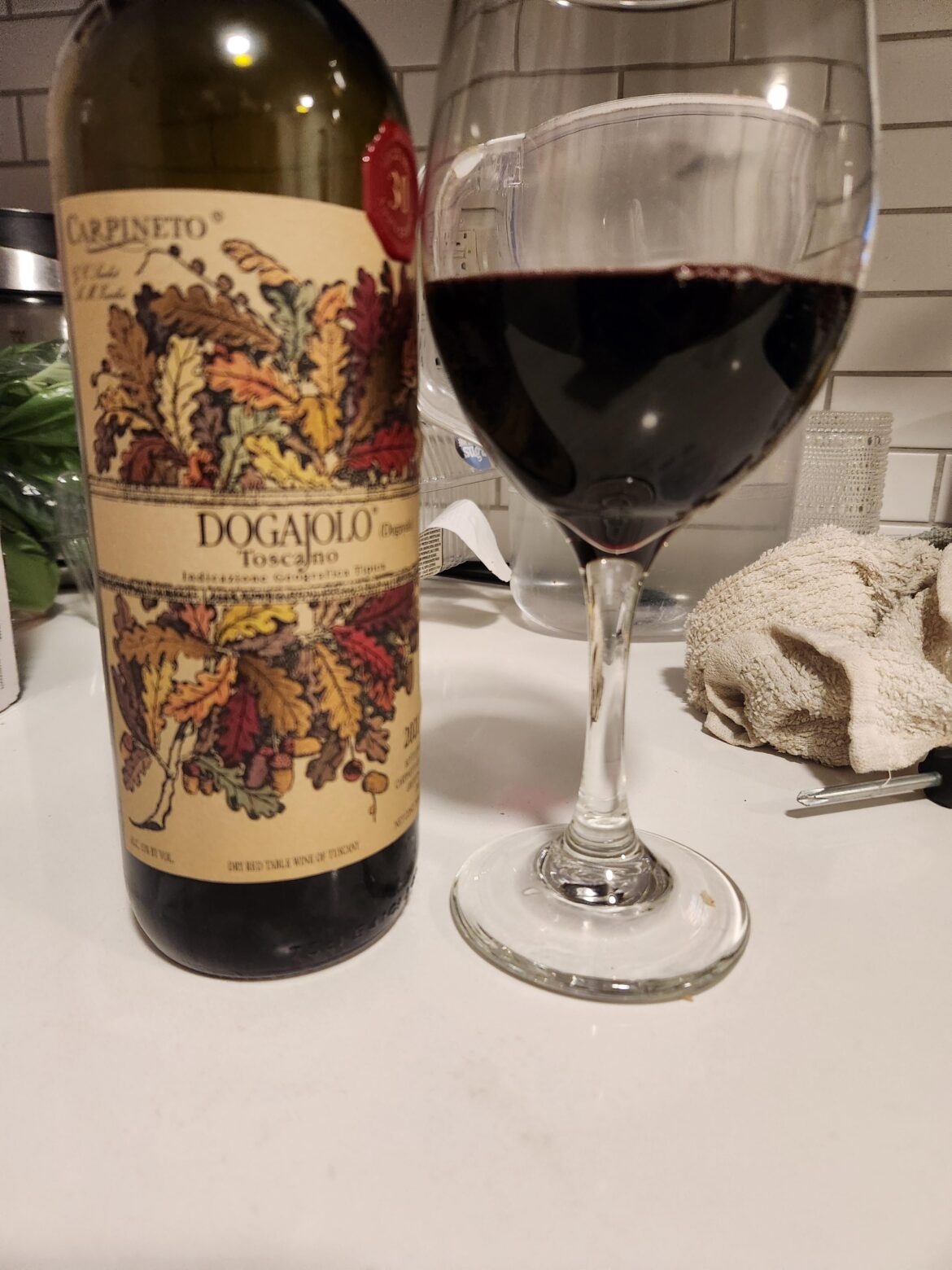 2021 Dogajolo Toscana its been a long day