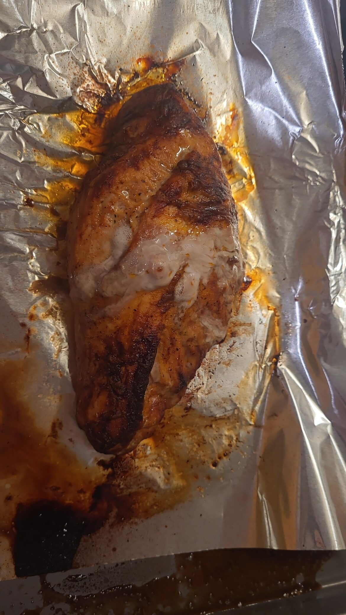 Why did my pork loin leak this color? This is vile-looking.