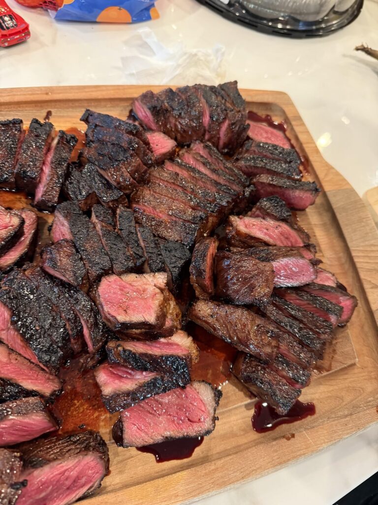 Prime Chuck from Costco (Korean marinade and grilled)