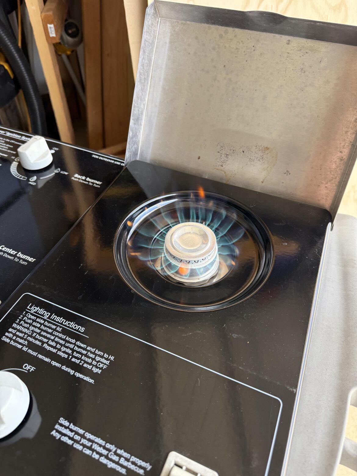 NG side piece on rebuilt genesis gold LP