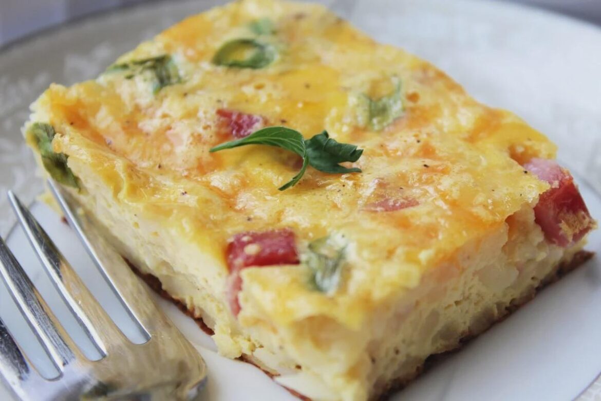 Farmers Market Ham & Egg Breakfast Casserole