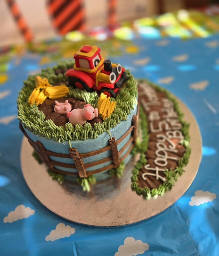 The Friendly Little Red Tractor