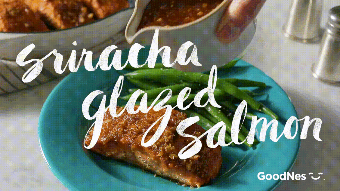 Sriracha Glazed Salmon