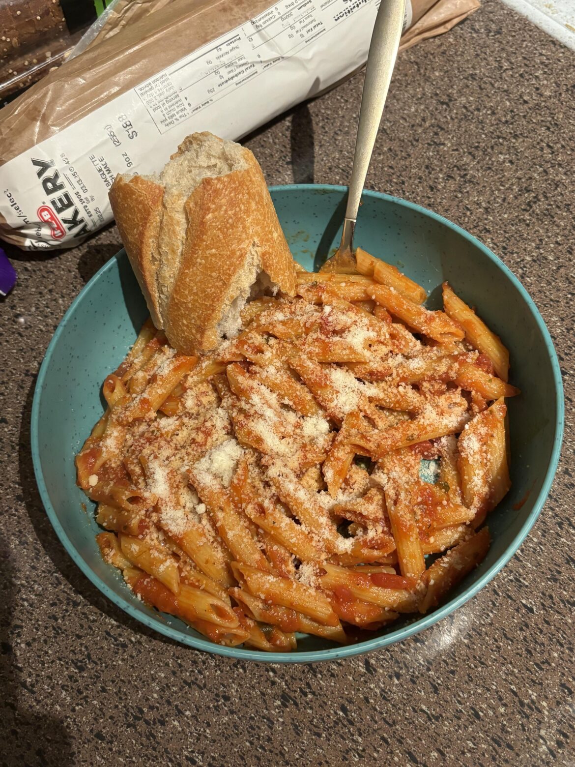lazy night pasta