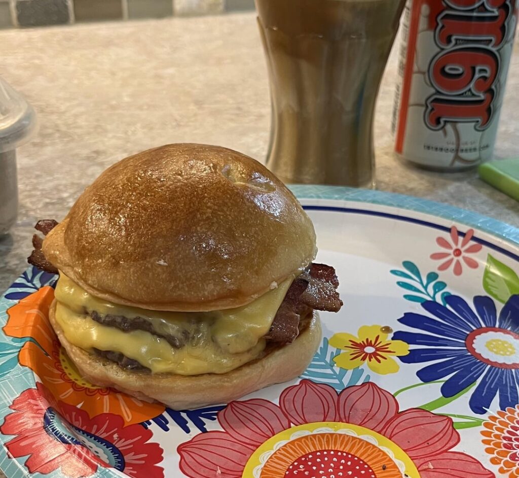 60% Chuck 40% Brisket Burger.