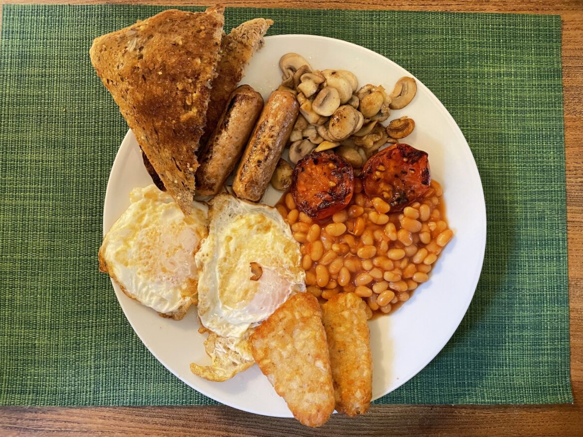 Homemade veggie fryup