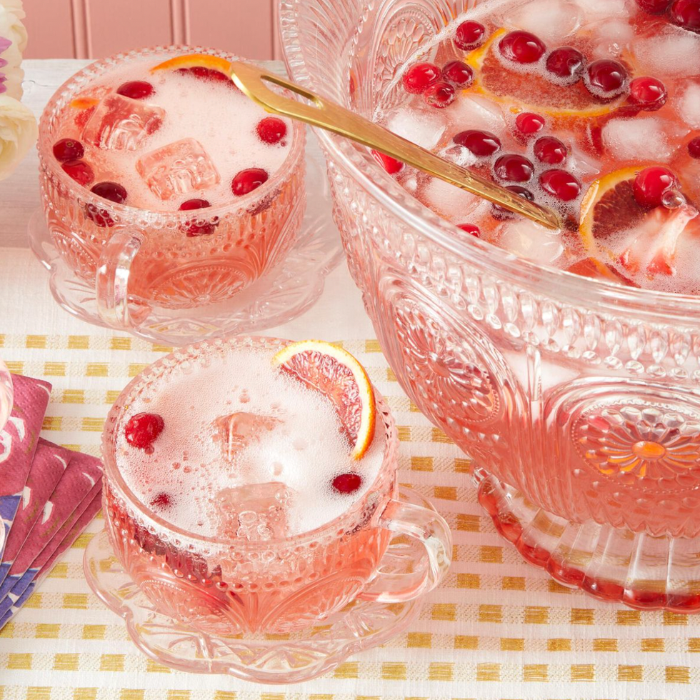 champagne punch new years eve drinks