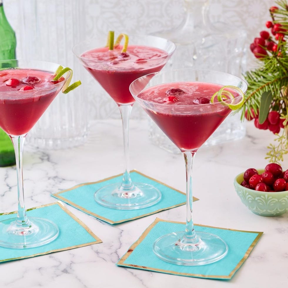 cranberry martini new years eve drinks