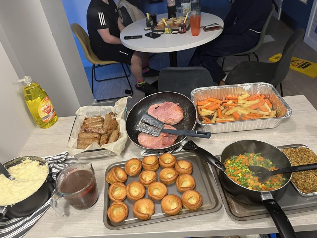 Little roast for the flat