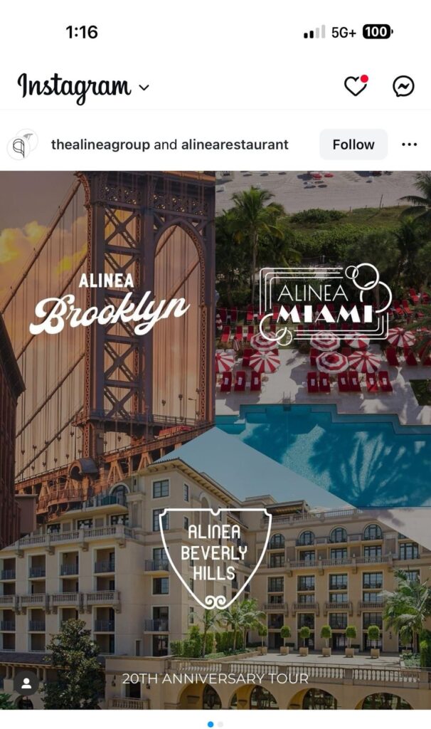 Alinea Beverly Hills! Alinea Beverly Hills!