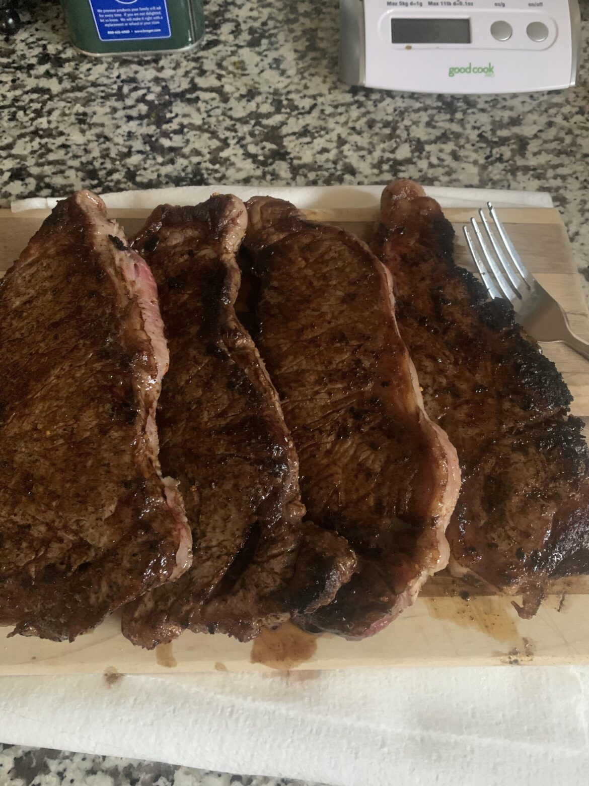 Steaks from the other night