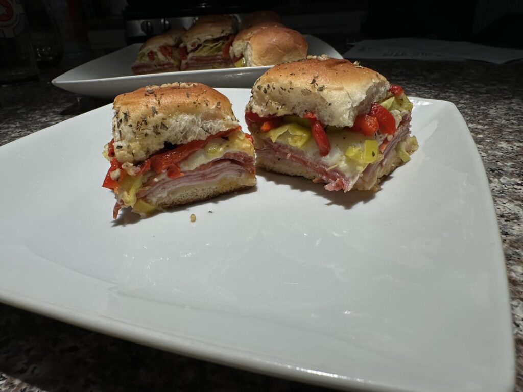 Hot Italian Sliders