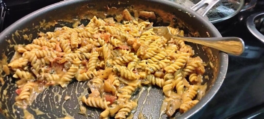I got smashed after a 12hr shift and made a pasta