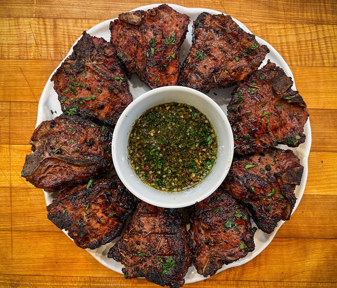 Grilled Lamb Loin Chops Grilled Lamb Loin Chops
