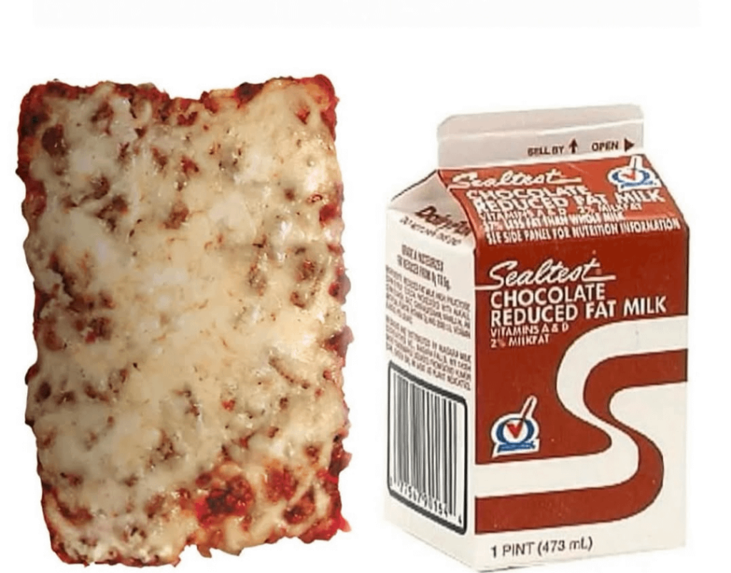 School pizza brings back the nightmares