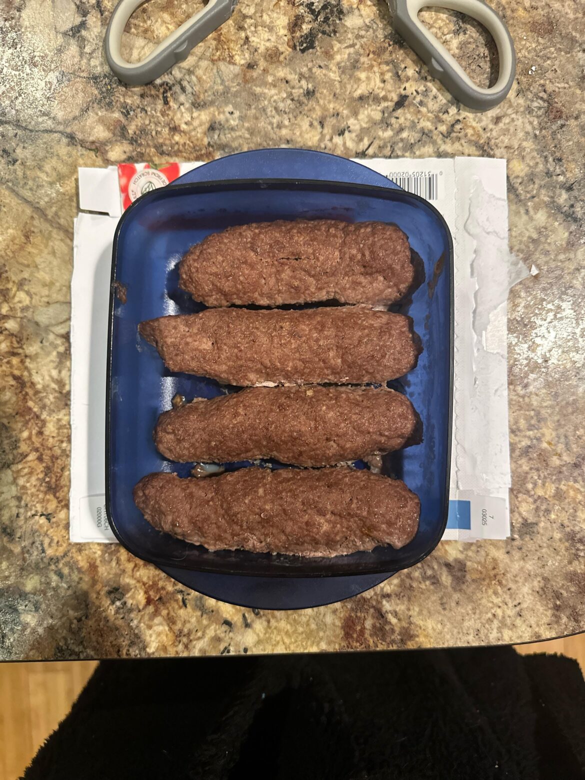 My kids didn’t want to eat the meat logs I made them.