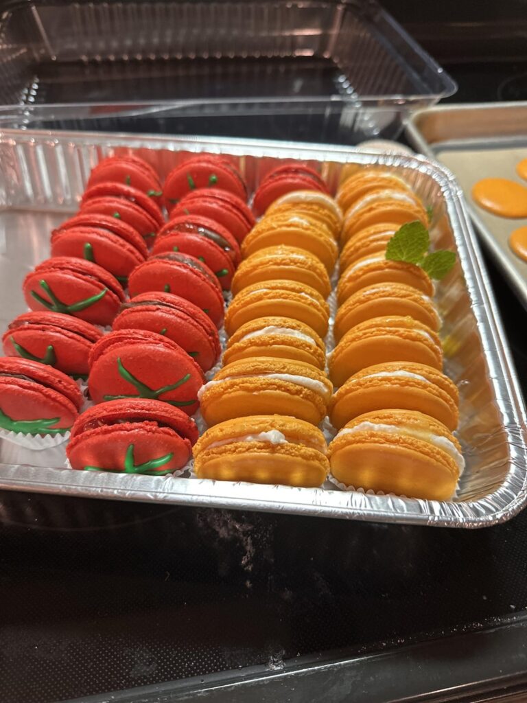 My first time making macarons