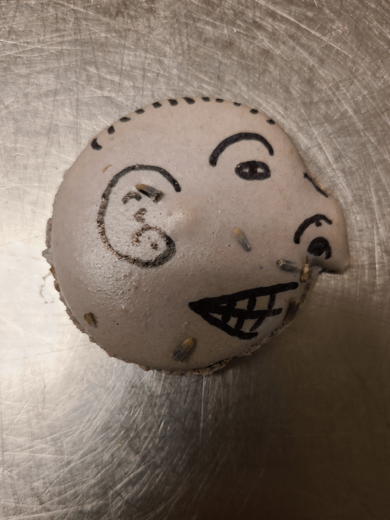 Macaron mistake turned art