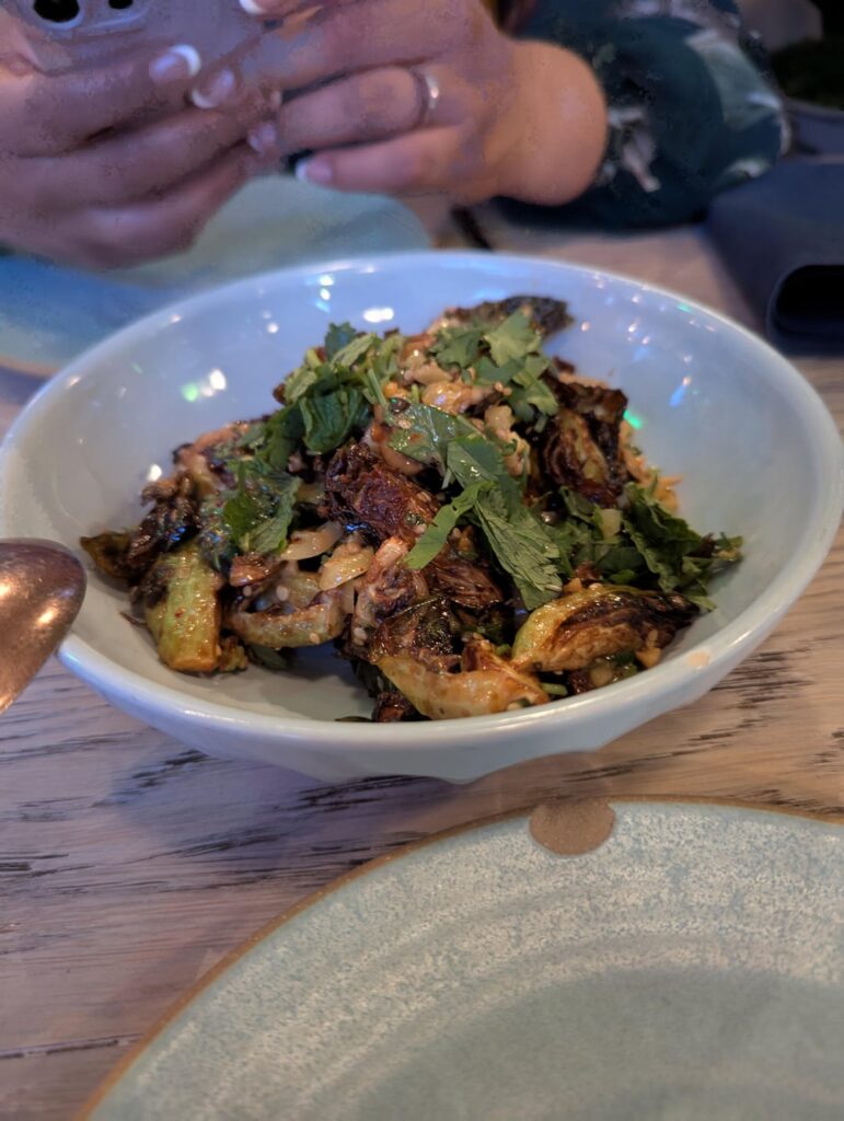 Girl & The Goat for anniversary dinner