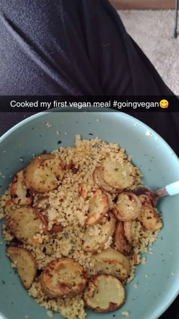 First week of home cooked plant based dinners