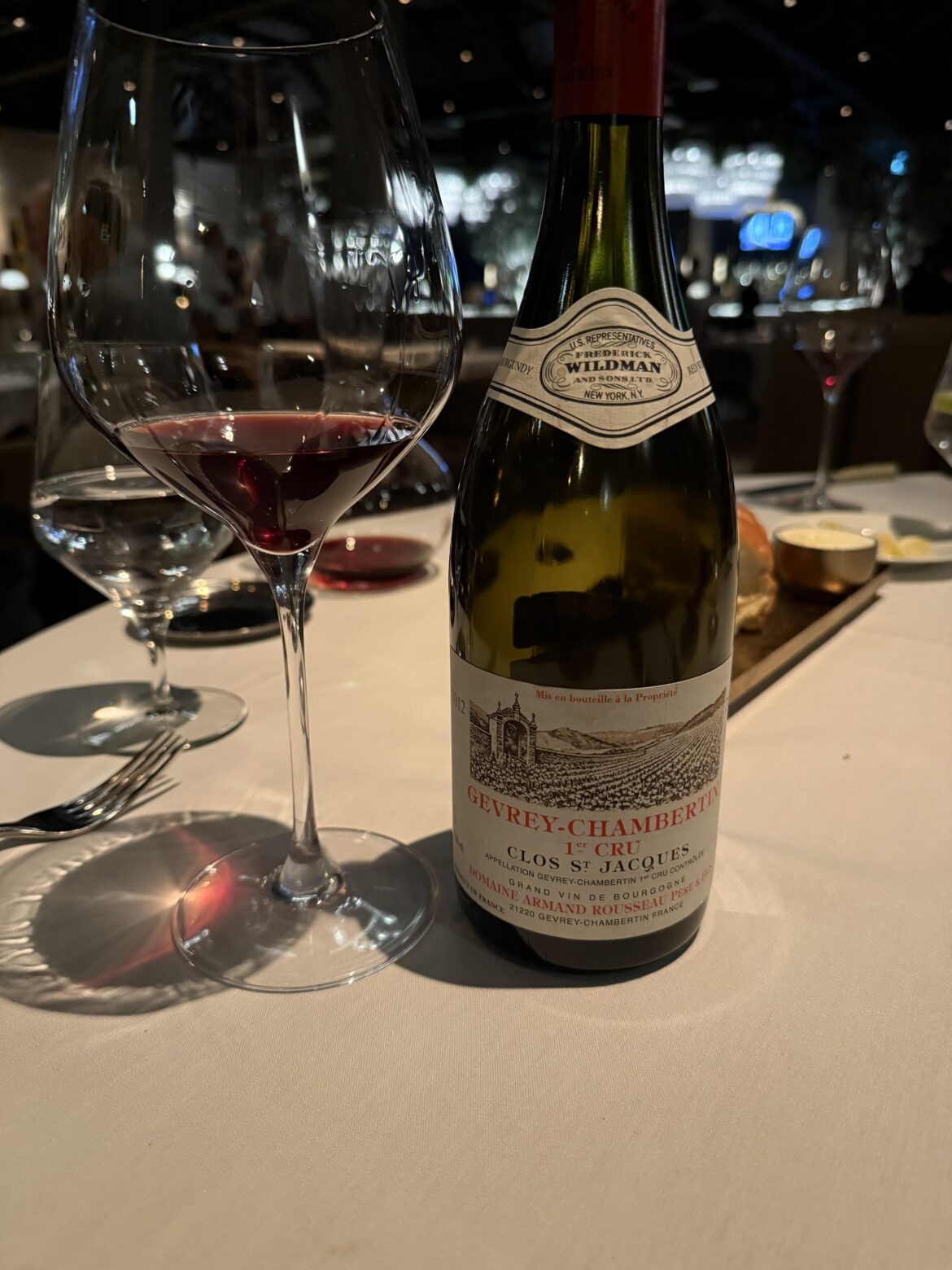 2012 Armand Rousseau Gevrey Chambertin CSJ 1er Cru