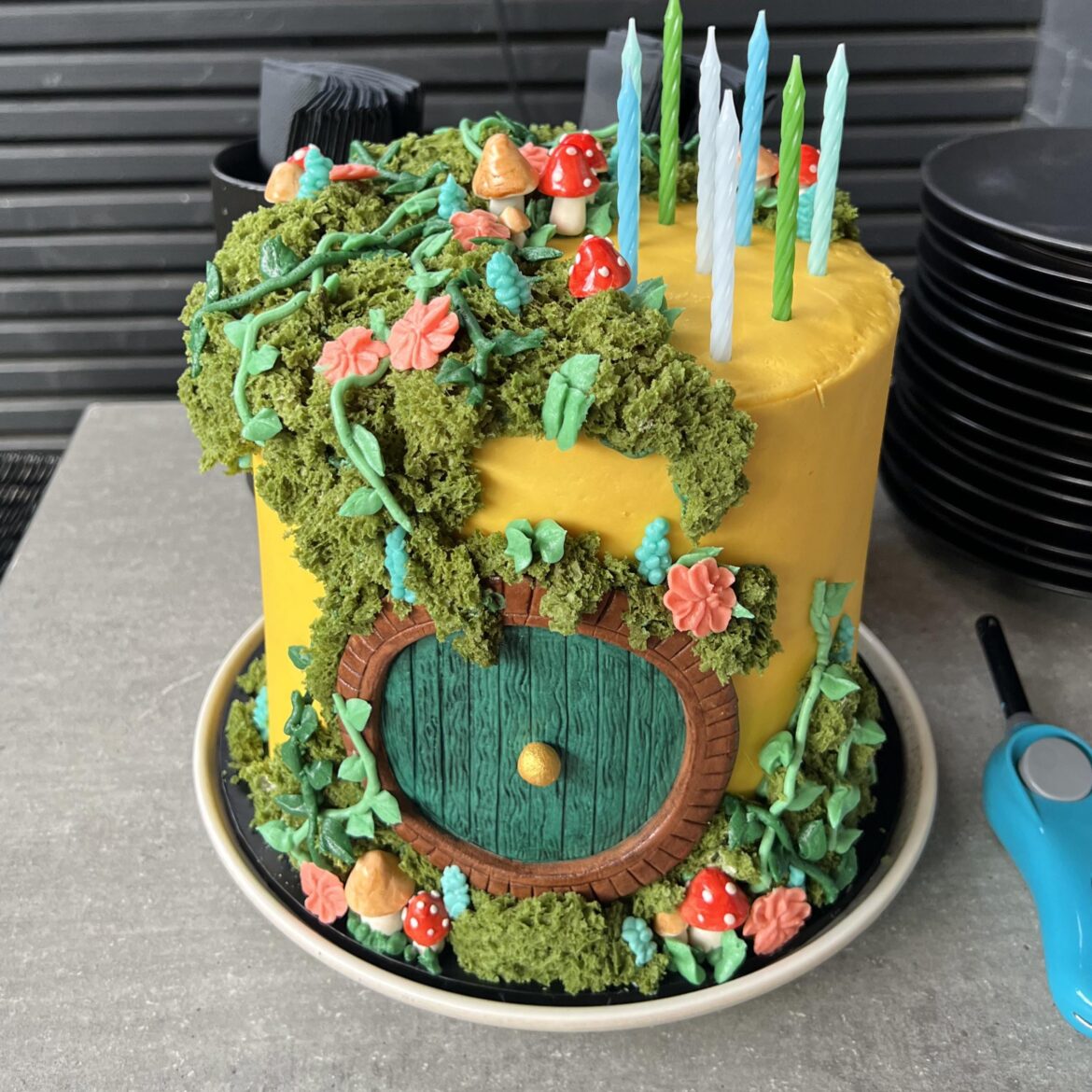 Hobbit inspired cake