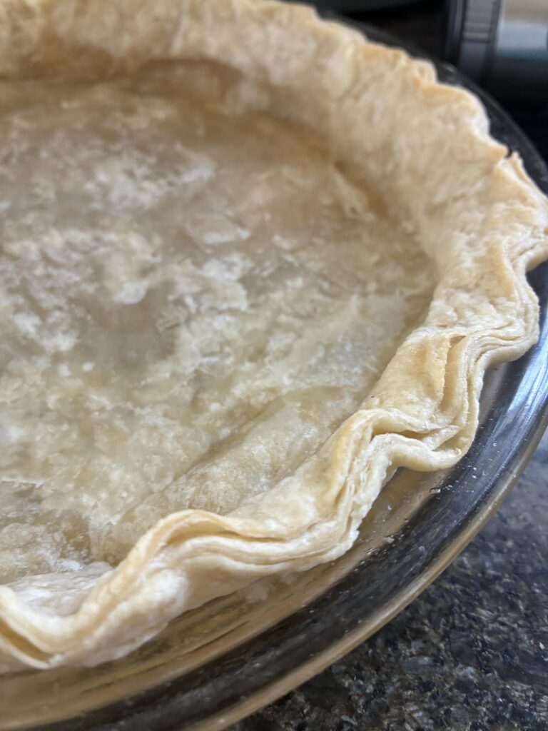 Why does my pie crust have these distinct layers?