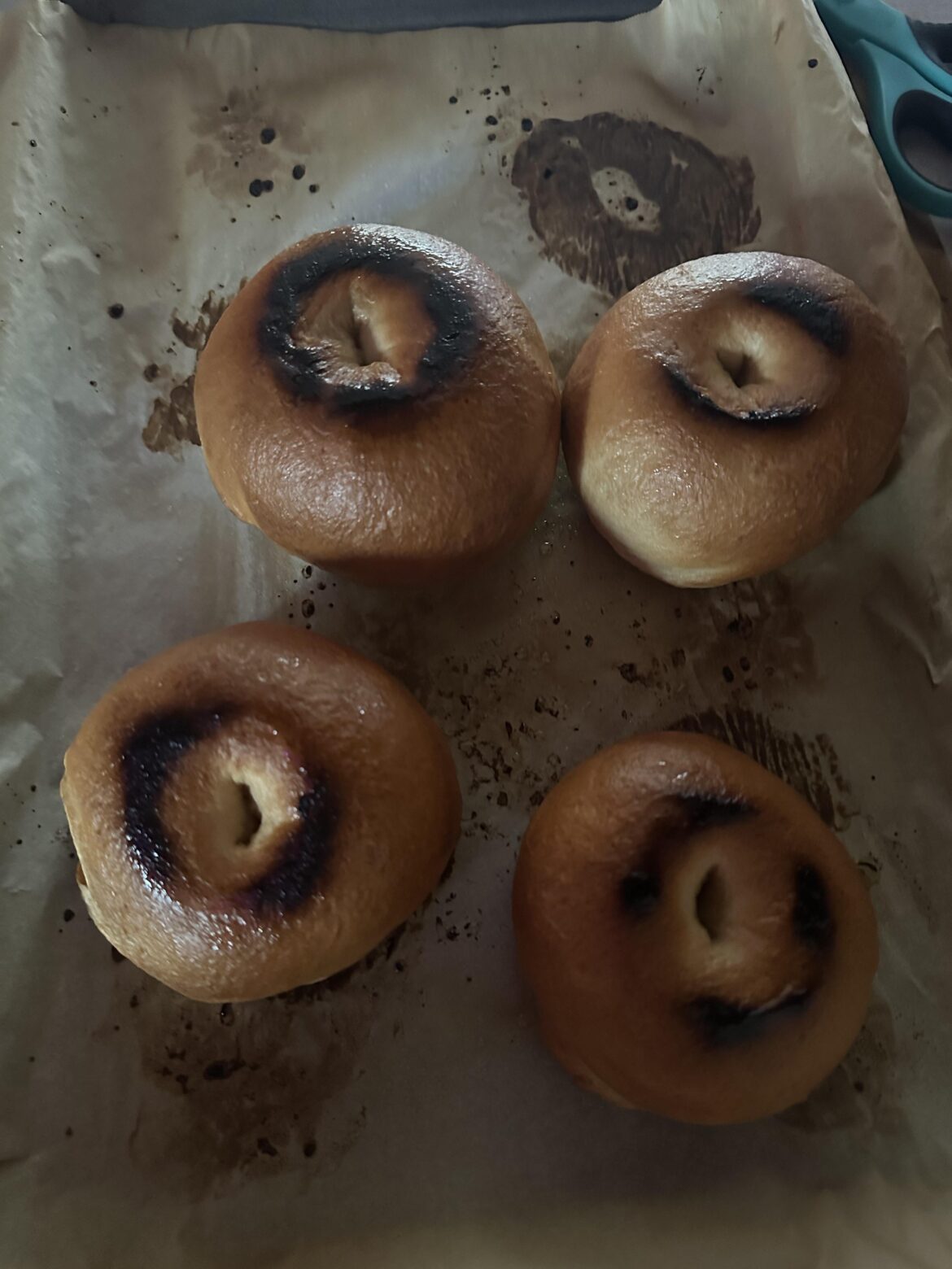 They look like little burnt buttholes :(