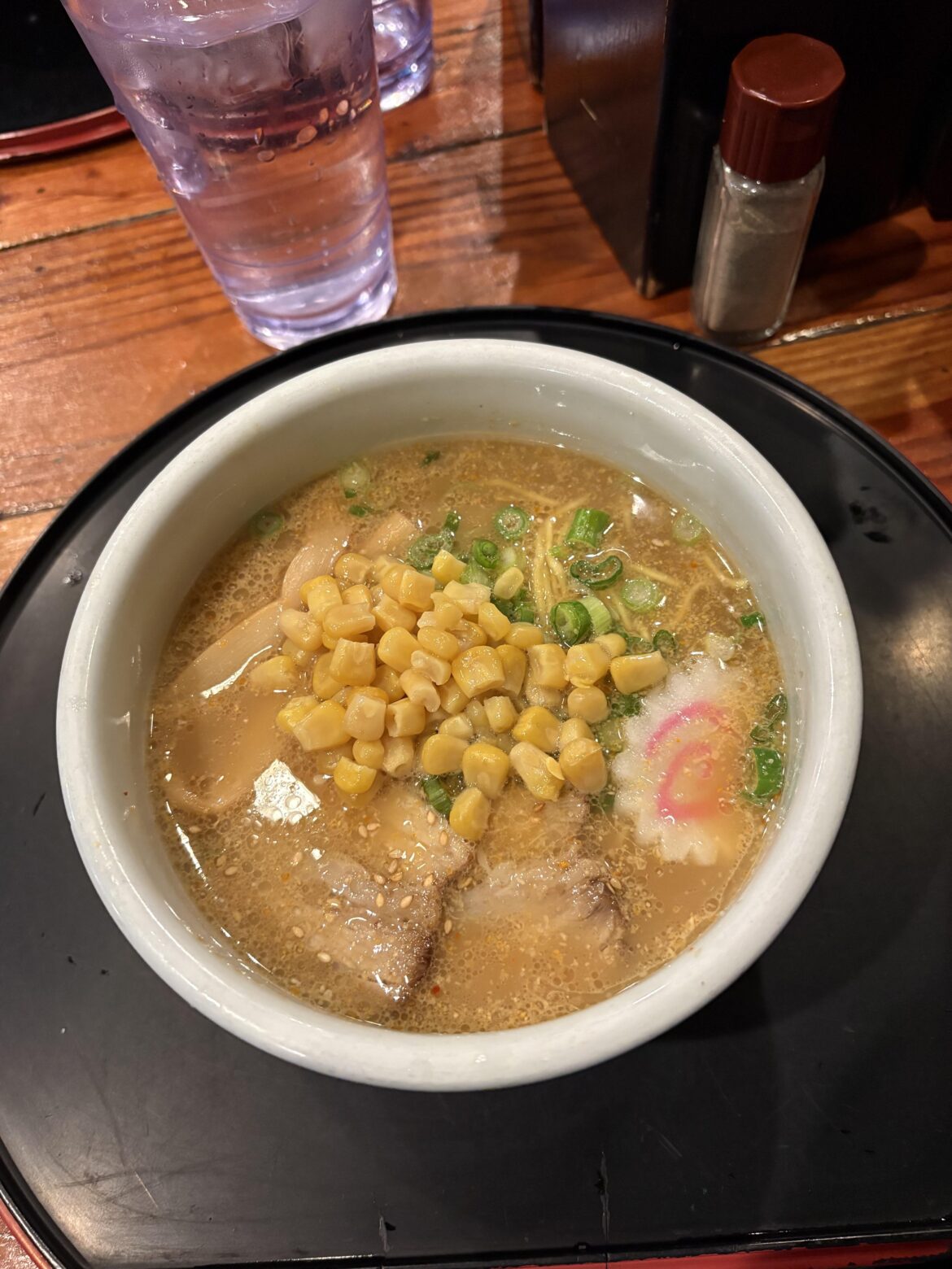 Shoyu ramen at my favorite ramen shop!