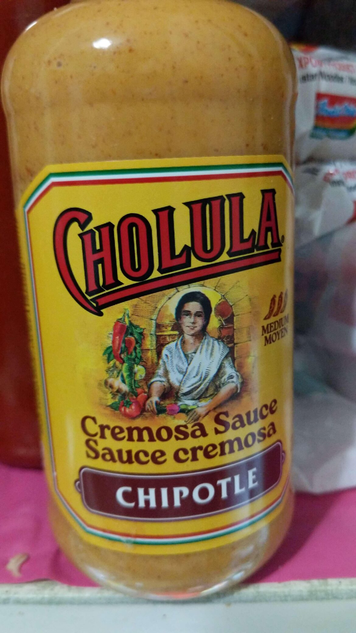 Decided to give this a try, not very spicy but I can't believe how delicious it is. Putting it on everything.