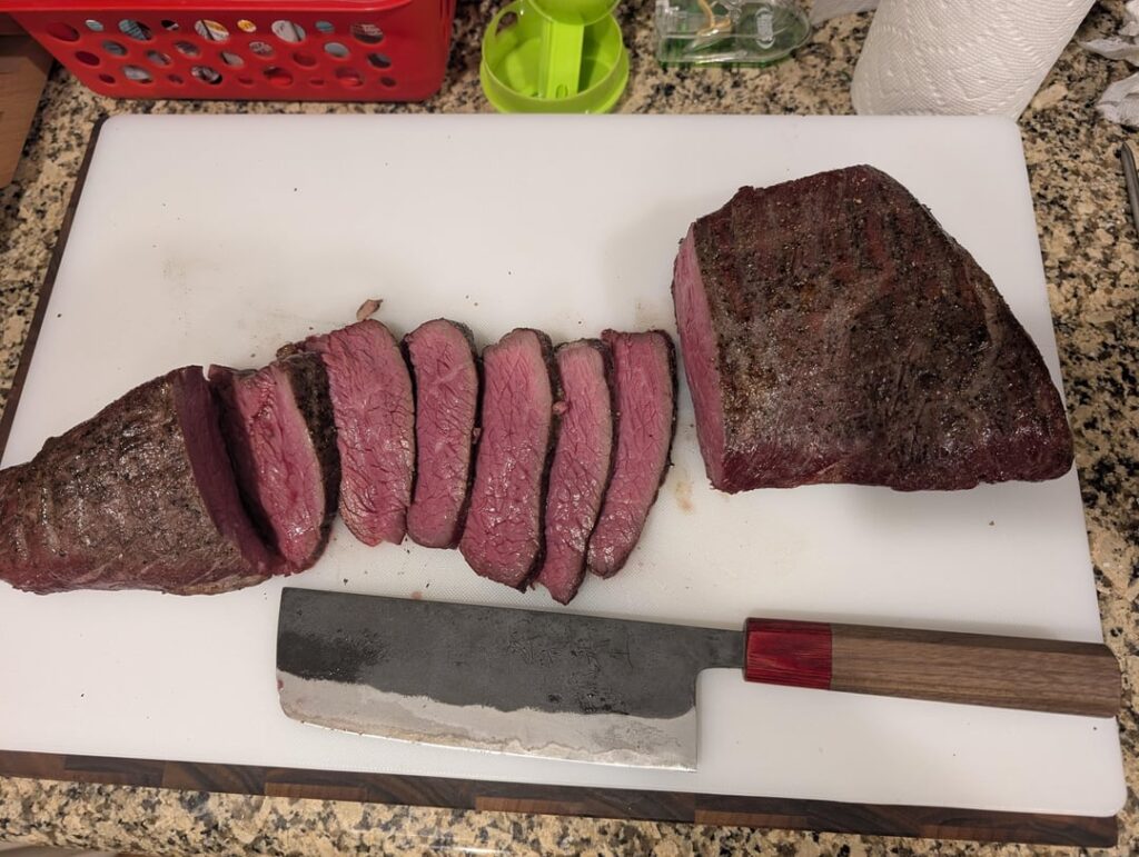 A little tri-tip action