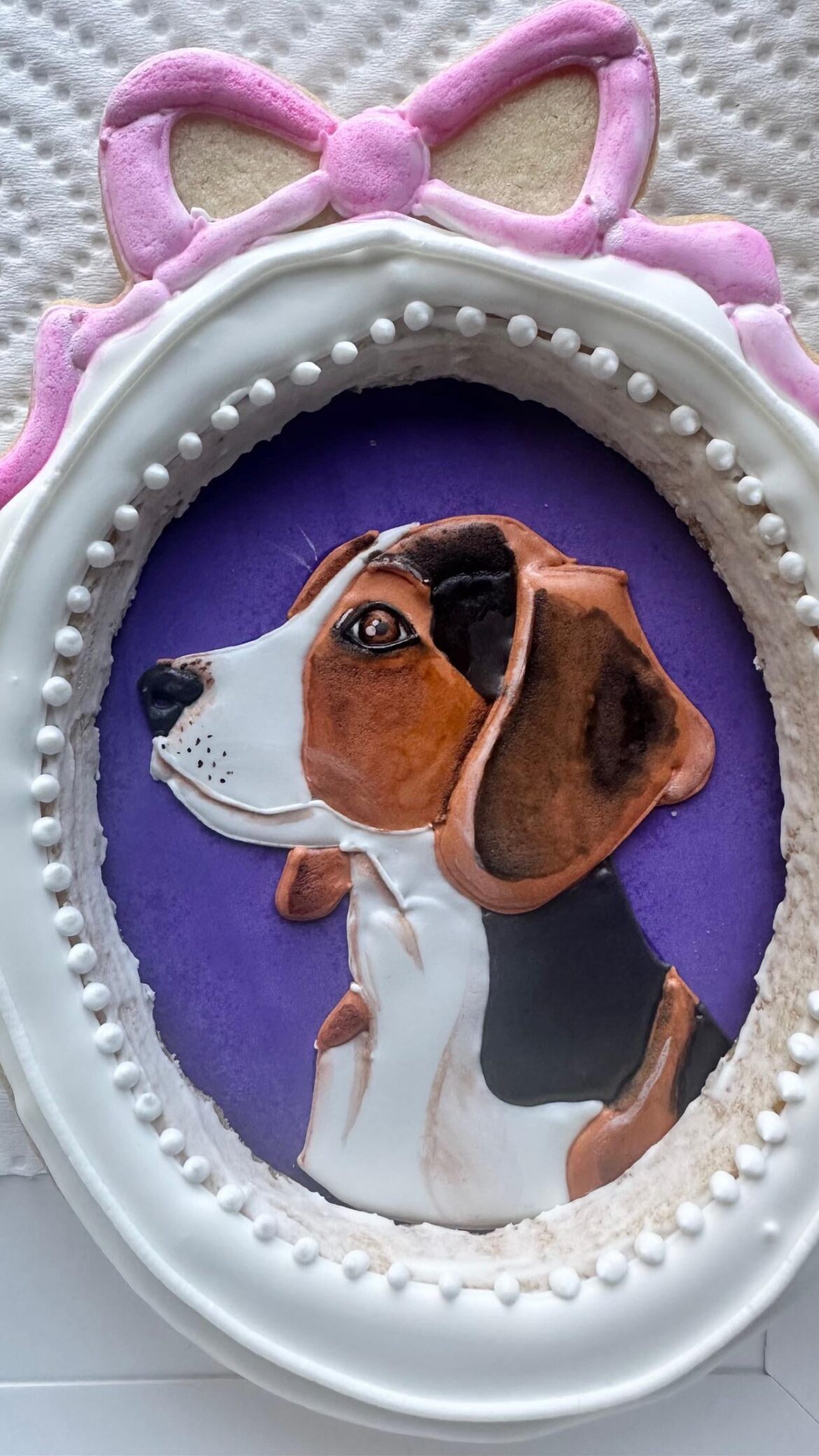 Pet portrait!- I’m at cookiecon and took this class. Obsessed.