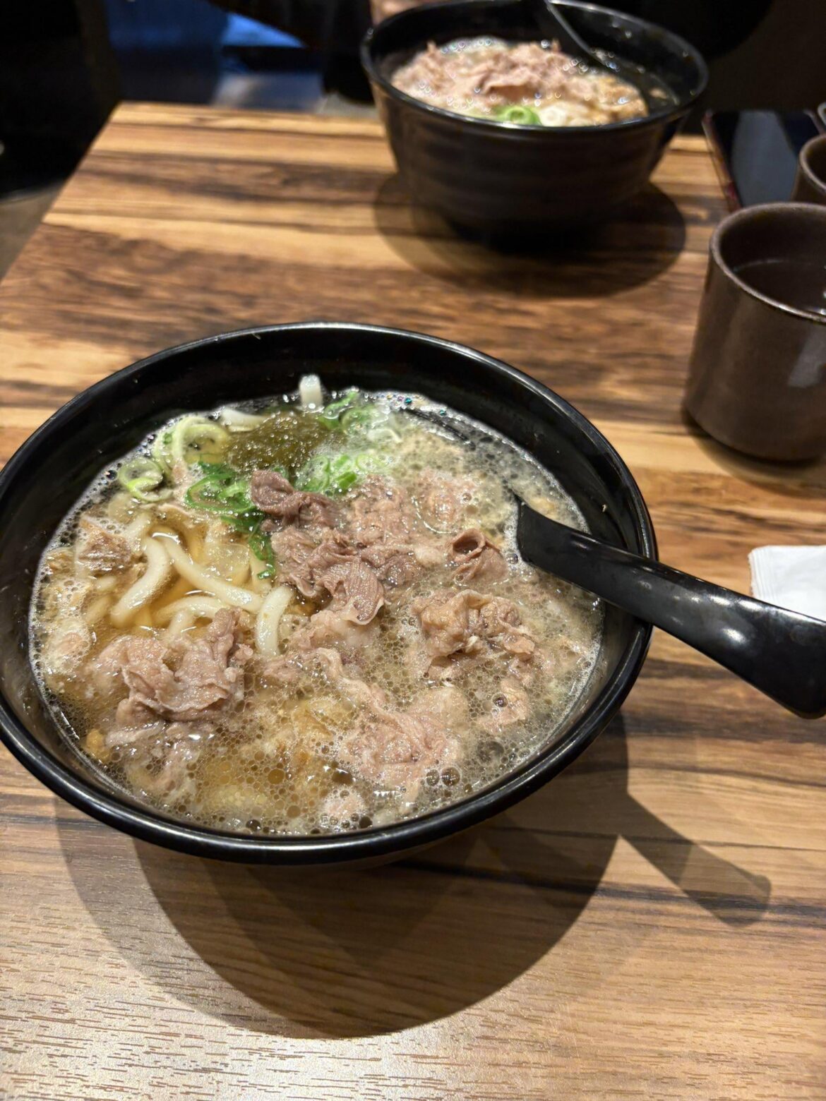 これはかすうどん。