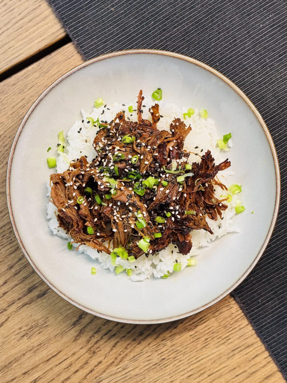 [oc] miso ginger chuck roast