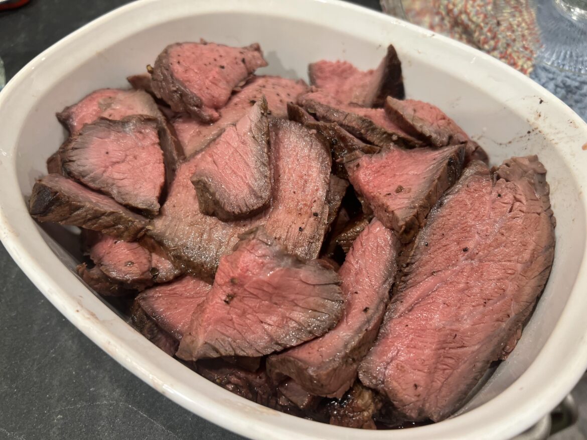 Made "London Broilsket"