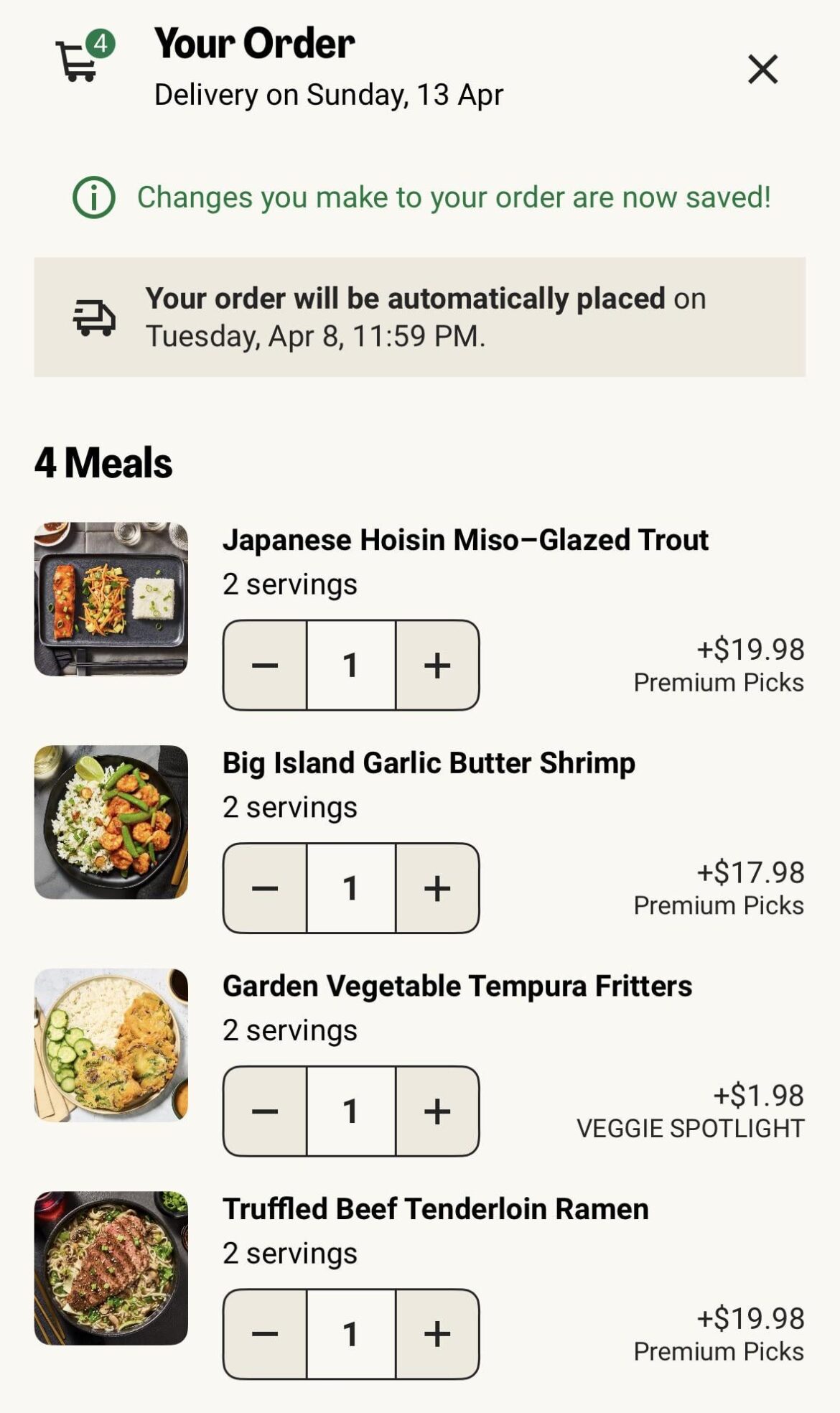 Wk of April 13 hard to decide! Wk of April 13 hard to decide!