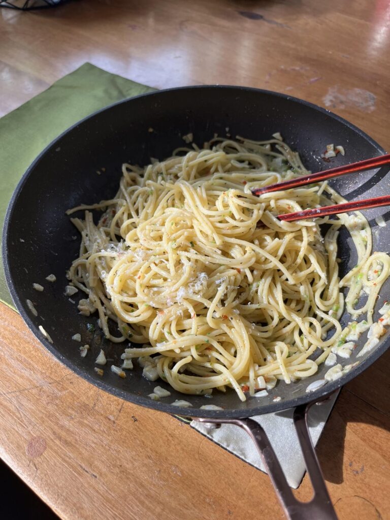 Aglio e Olio Spaghetti