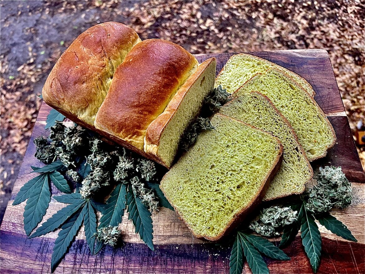 Canna-milk bread
