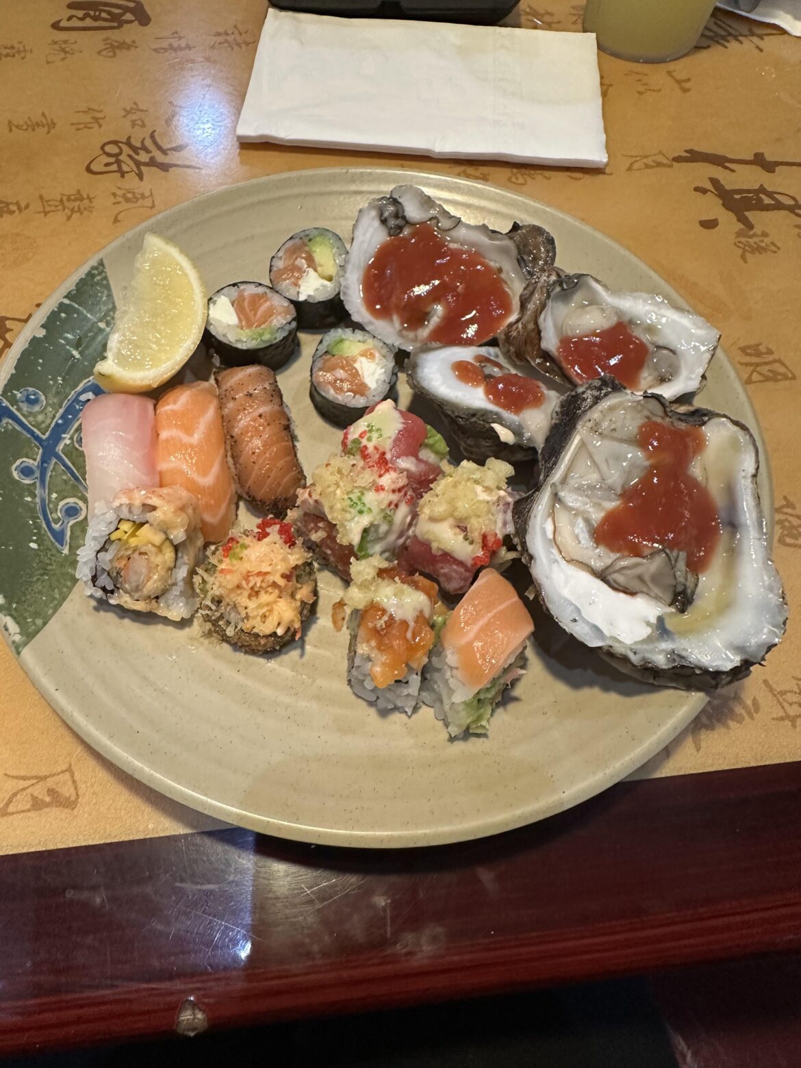 Nothing beats a good ol sushi buffet