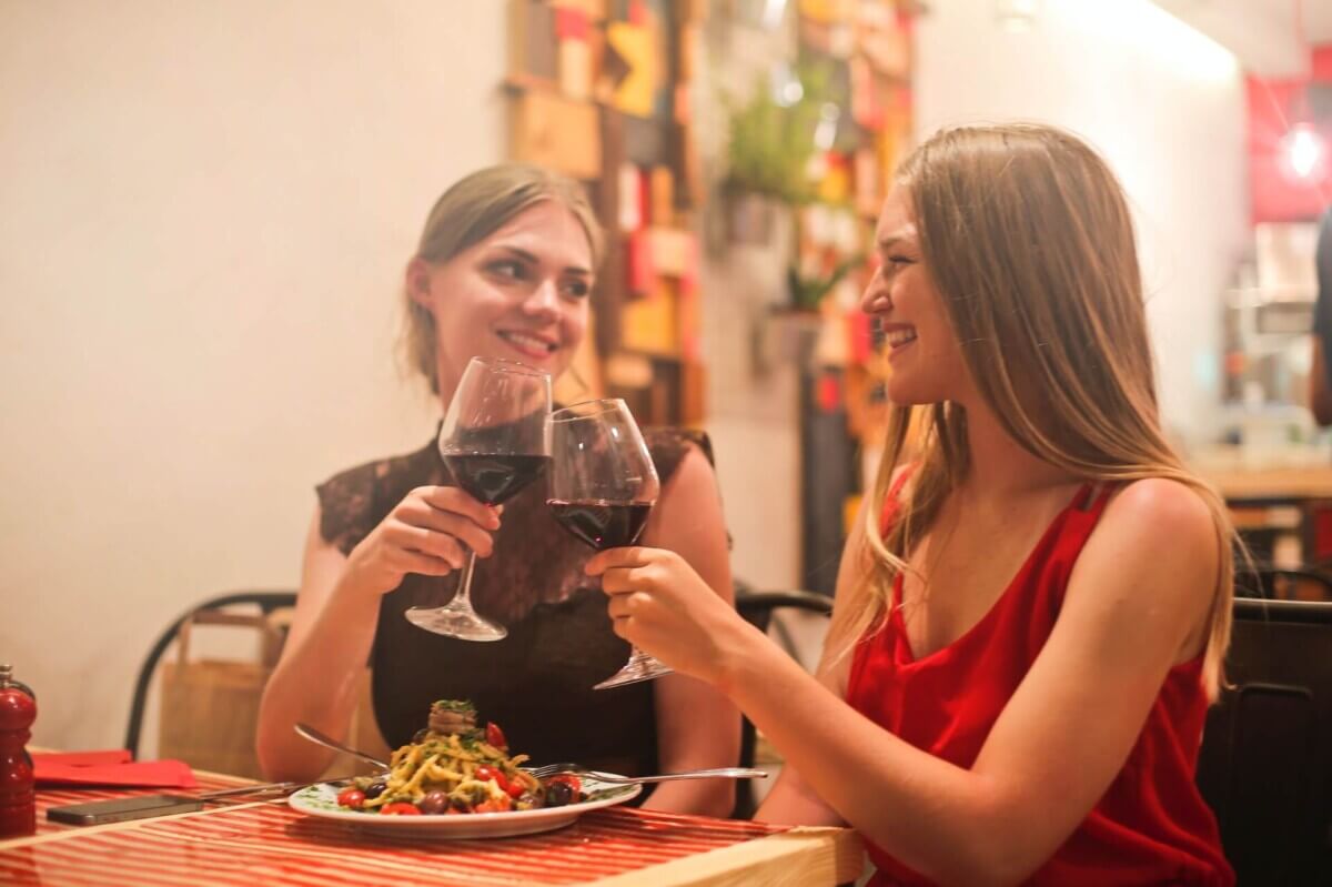 wine drinking