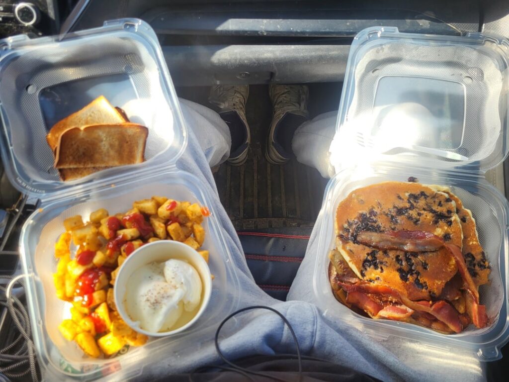 Cals in diner food? Thx