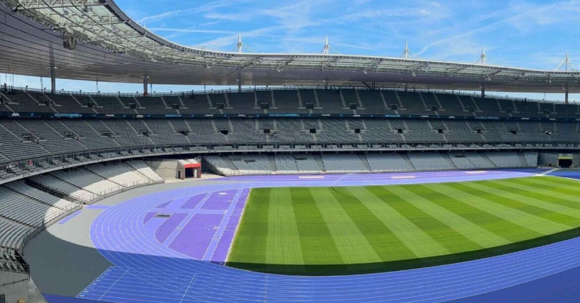 The Purple Track at the 2024 Summer Olympic Games Has a Secret Ingredient The Purple Track at the 2024 Summer Olympic Games Has a Secret Ingredient