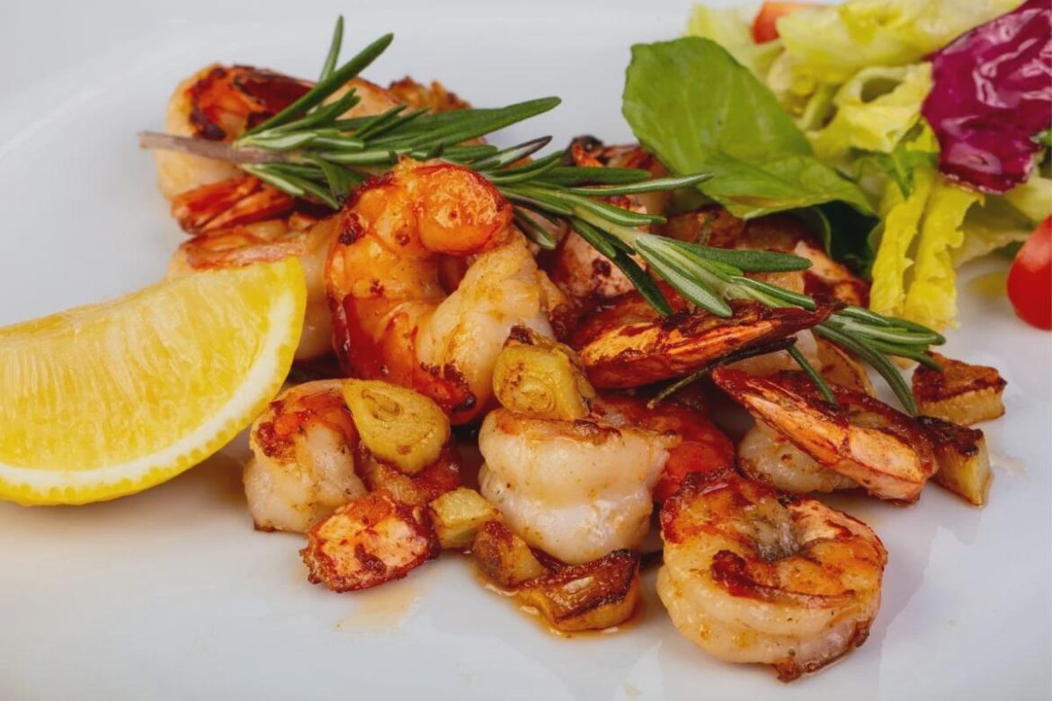 Lemon-Garlic Jumbo Shrimp