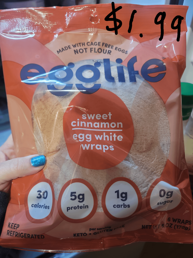 Egglife cinnamon wraps - how do you eat them?