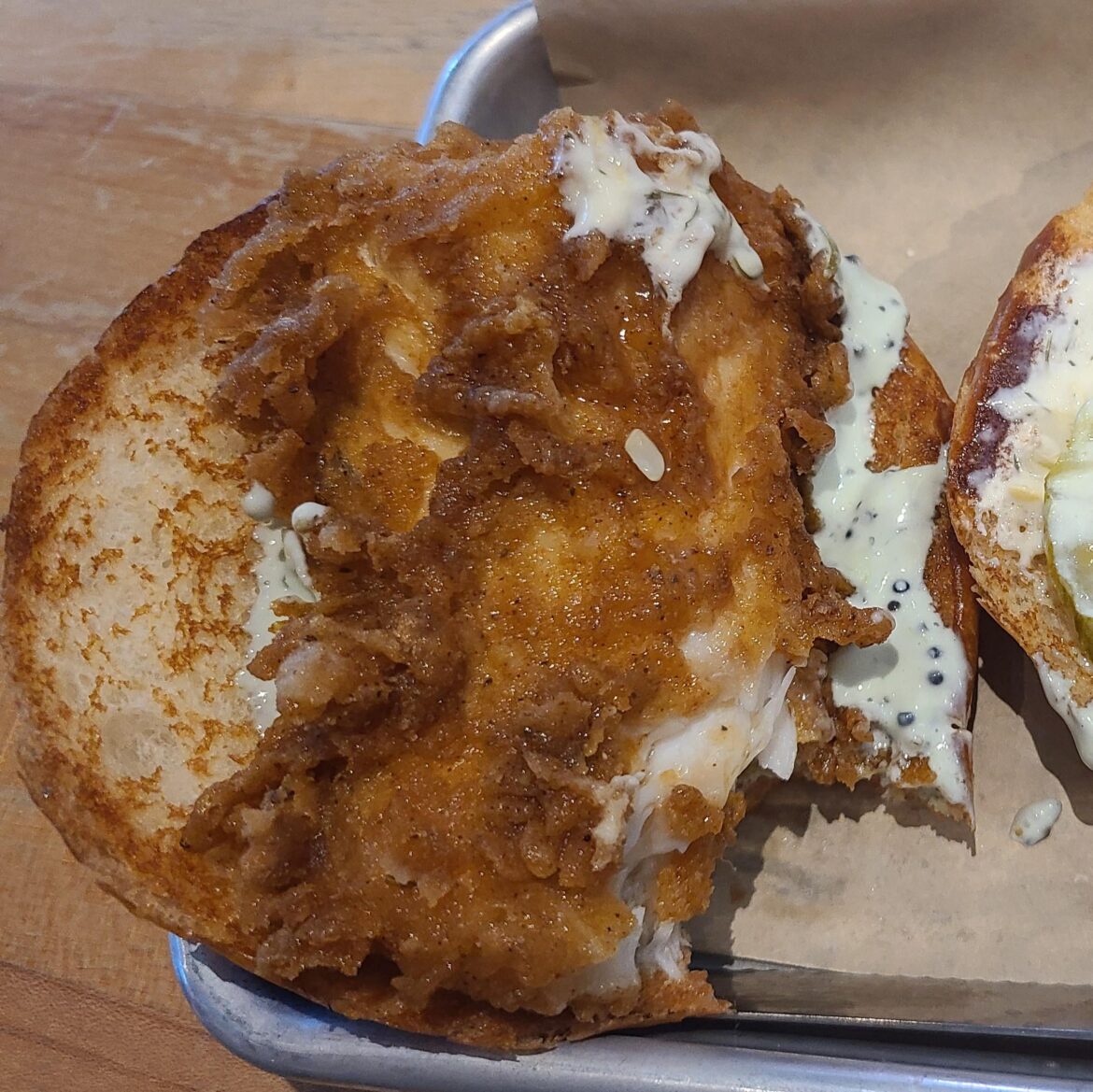 The Captain Caviar from Hopdoddy is very disappointing...