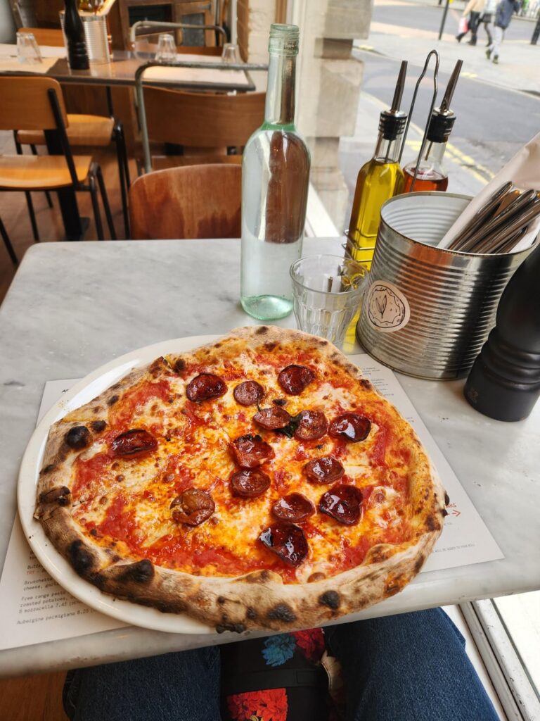 Is this sourdough pizza really 802 calories?