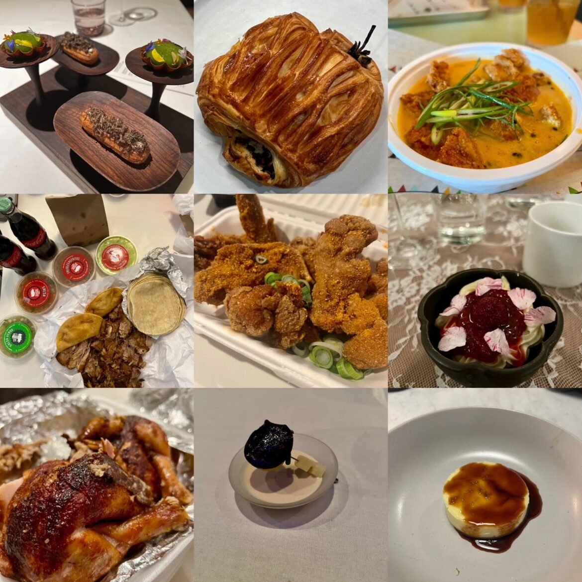 9 Things I Ate In February That I Very Much Enjoyed and Also Remembered to Take a Picture Of (top to bottom, left to right)(not a ranking)
