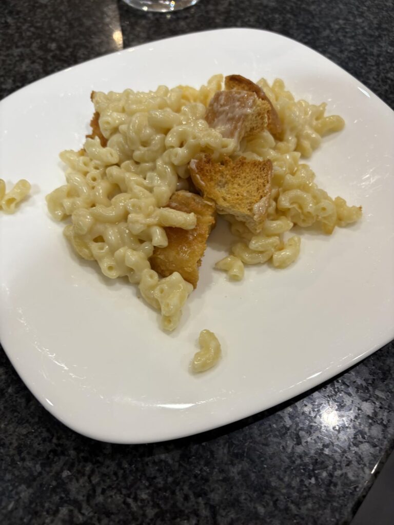 How many calories would you estimate for this Mac ‘N Cheese?